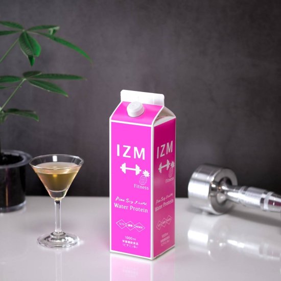 IZM WATER PROTEIN PINE SOY TASTE(ウオータープロテイン/パイン味) 酵素 SOISHOp.onelinestore