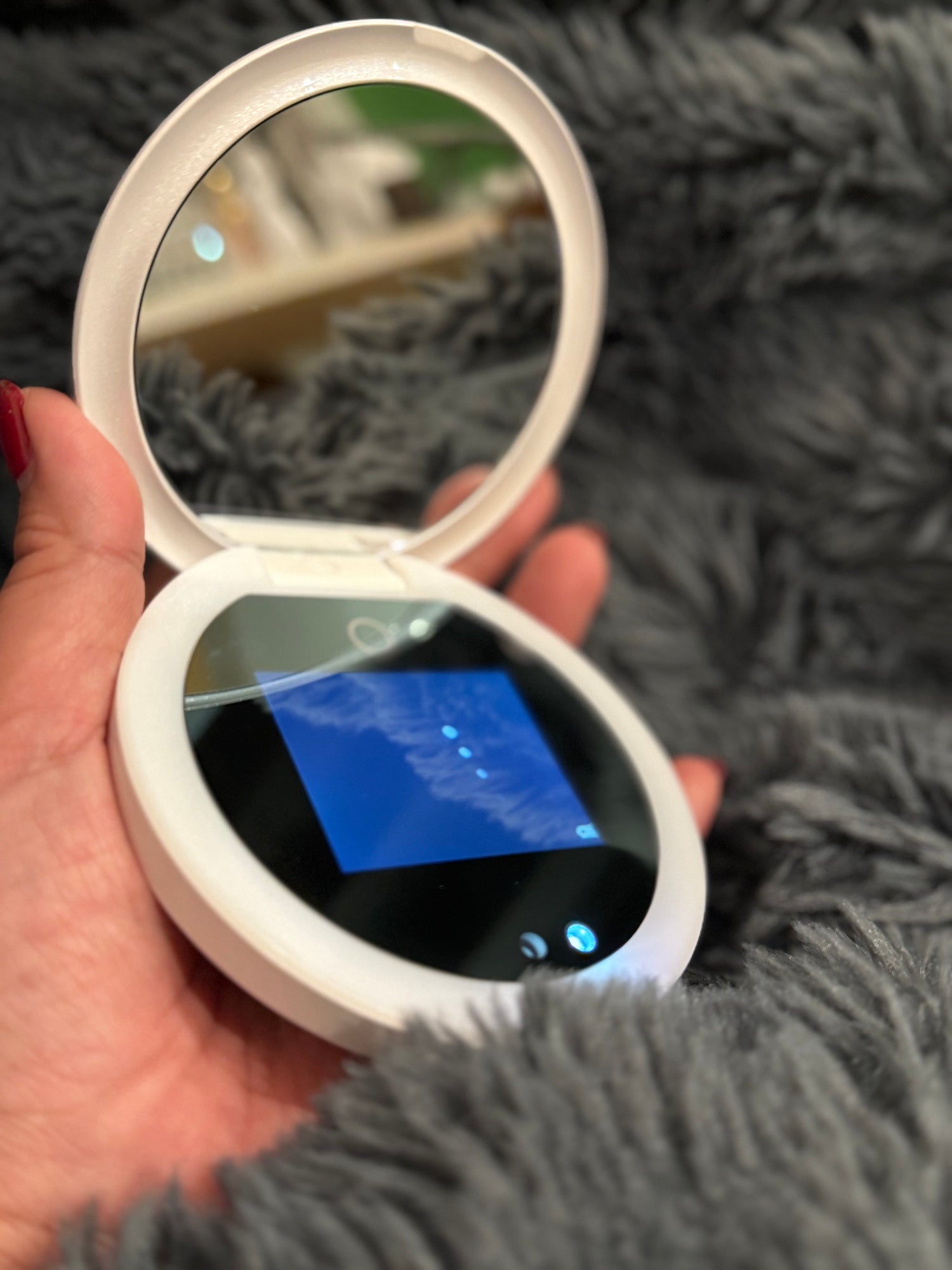 UV塗り残しチェックミラー 雑貨 株式会社ソイズ