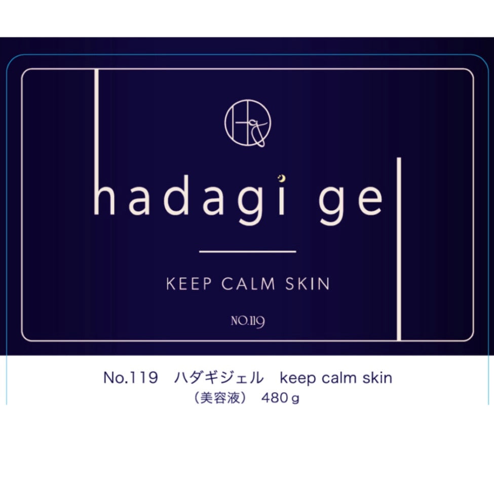 【販売店舗様用】No.119ハダギジェル （本体）480g 卸売用 SOISHOP