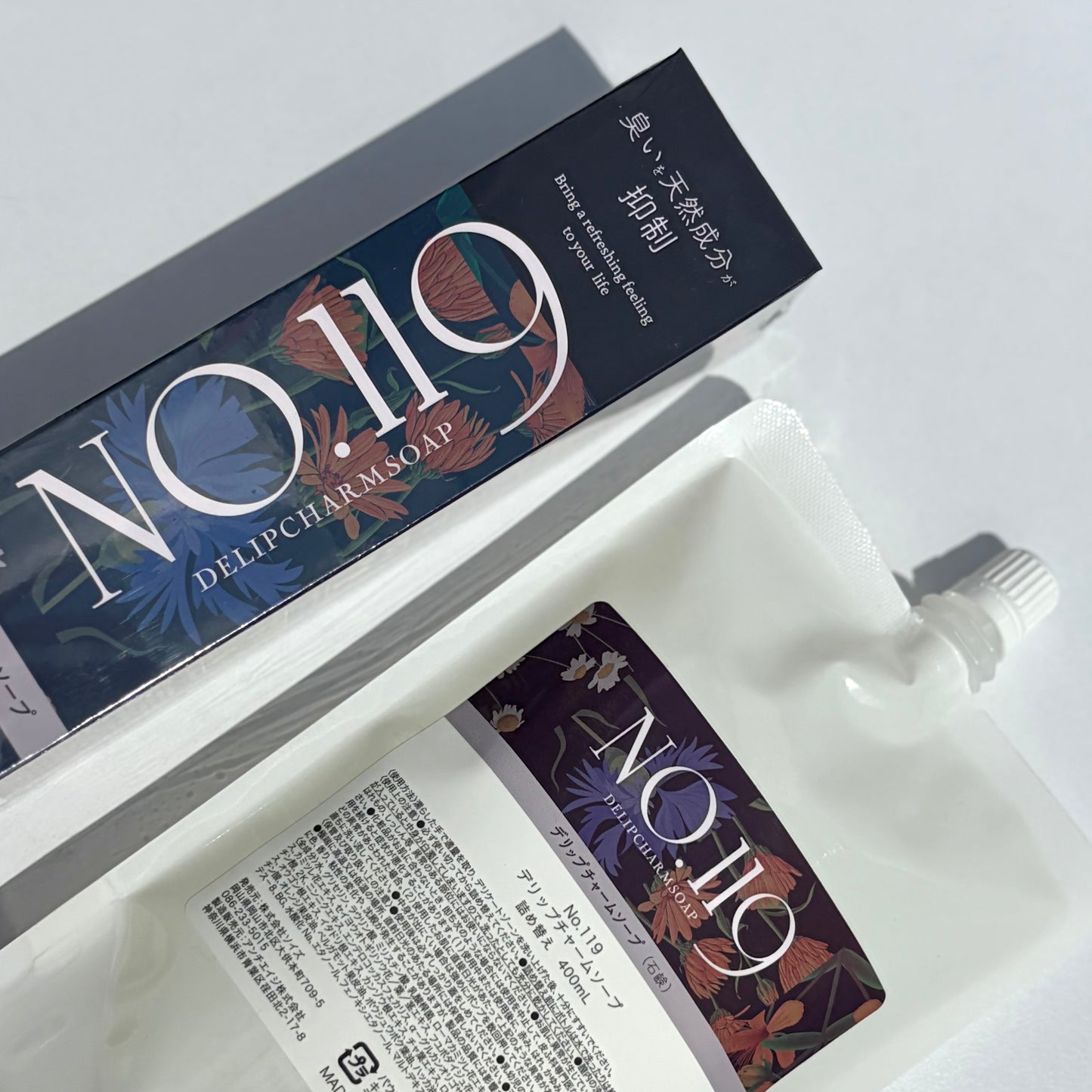 【卸売商品】No.119 DELIP CHARM SOAP（デリップチャームソープ）詰替 400ml 洗顔 株式会社ソイズ
