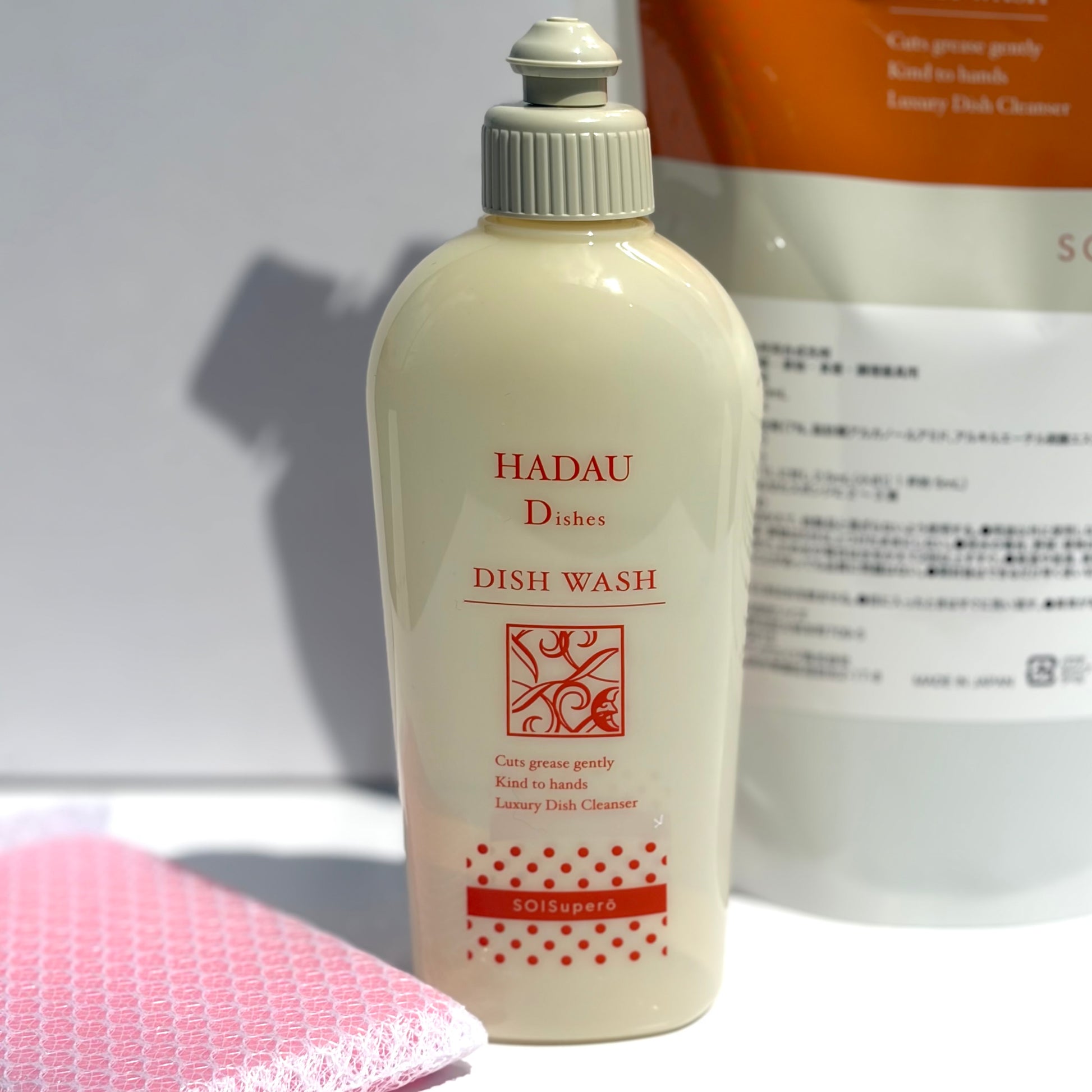 ※ボトルプレゼントキャンペーン中！SOISuperō HADAU DiSHES（ハダウ ディッシーズ）【台所用合成洗剤】900ml 洗剤 株式会社ソイズ