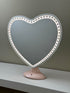 キャンペーン価格♪タッチライト置き型ミラー（※他商品と同時購入不可） ハート 家具 株式会社ソイズ