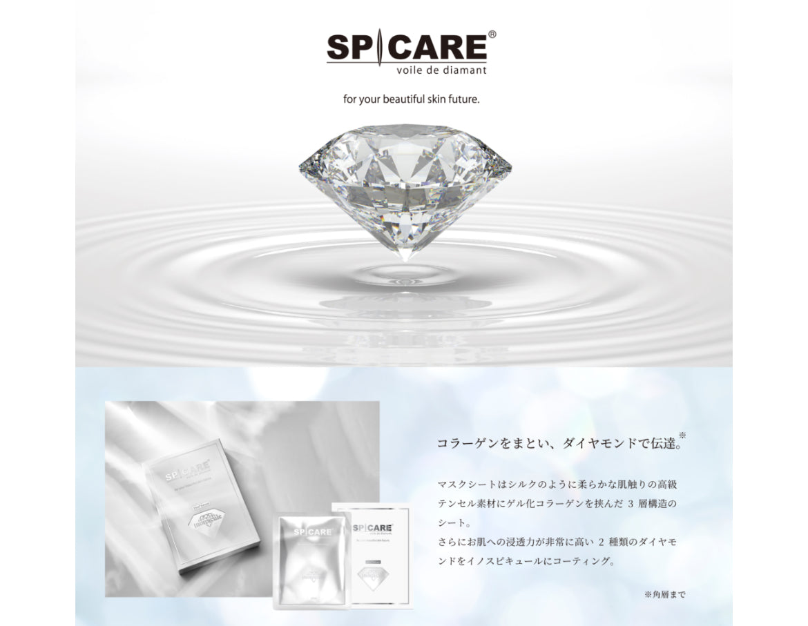 SPICARE voile de diamant（ダイヤモンド）美容マスク6枚入り SOISHOp.onelinestore