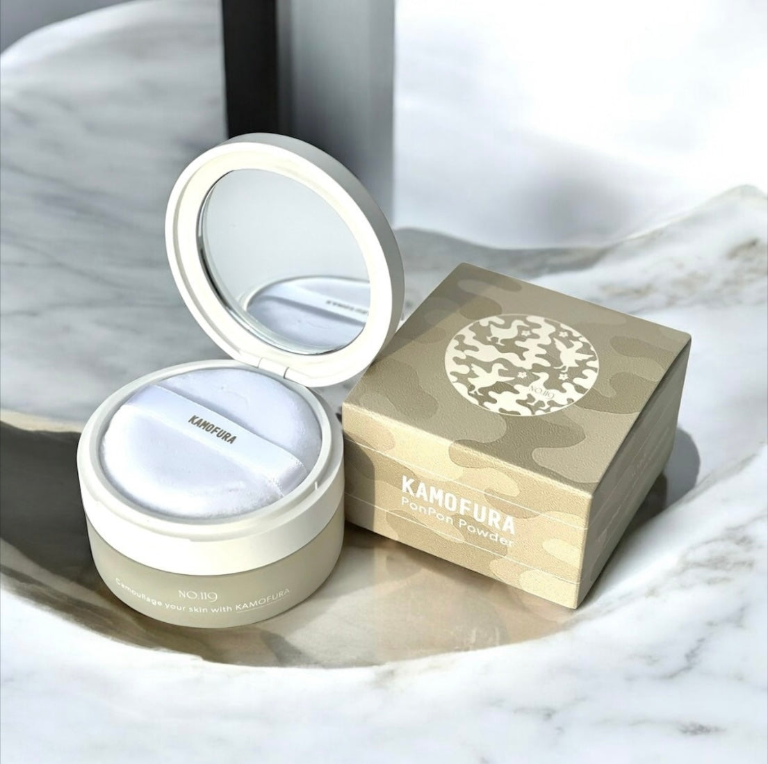 【販売店舗様用】No.119 カモフラスキンケアパウダー 14g 卸売用 株式会社ソイズ