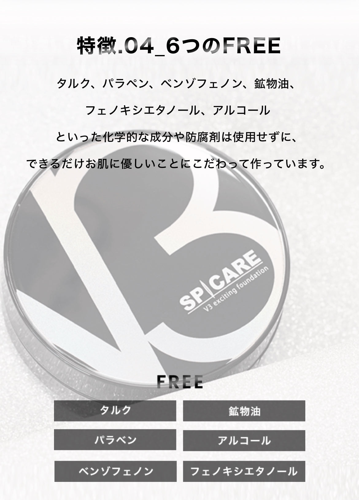 SPICARE V3 Exciting Foundation（エキサイティングファンデーションレフィル）15g SOISHOp.onelinestore