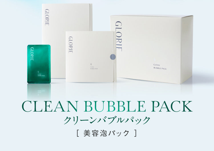 GLORIE クリーンバブルパック 8ｇ/30枚 SOISHOp.onelinestore