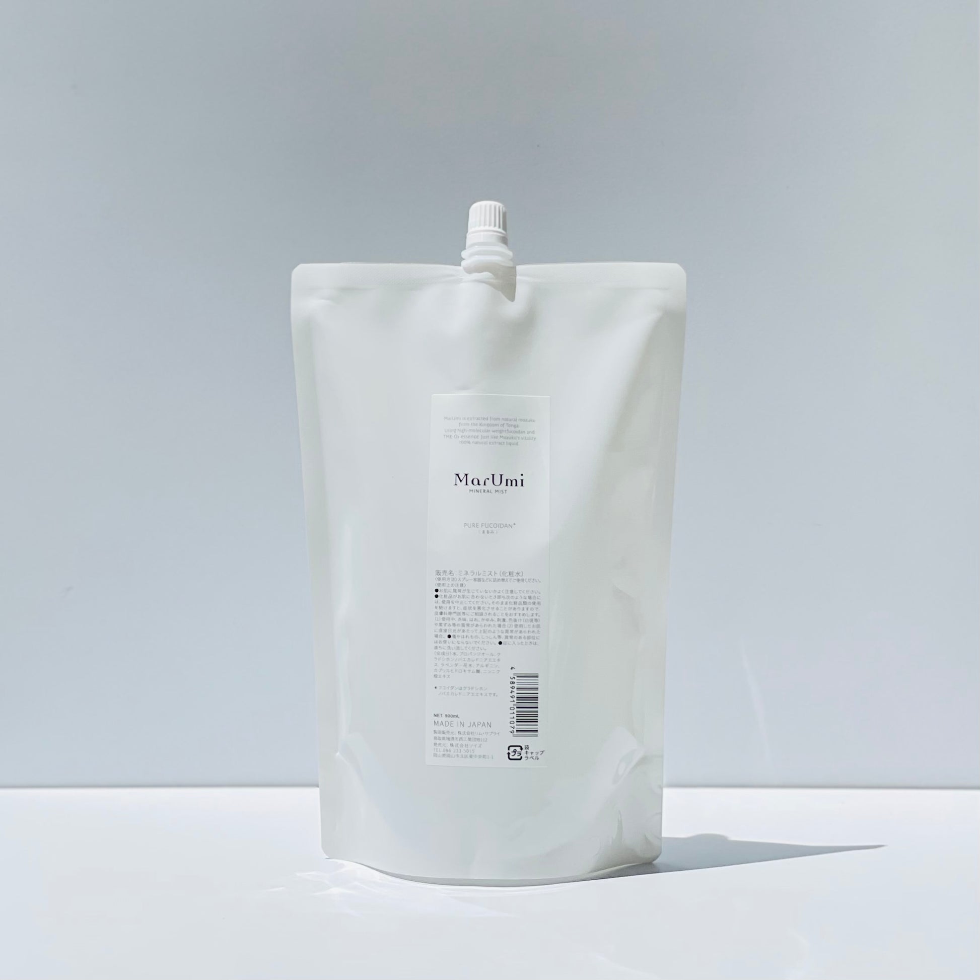 MarUmiマルミミネラルミスト（天然由来比率100％ミスト）詰替え用 <900ml> SOISオリジナル 株式会社ソイズ