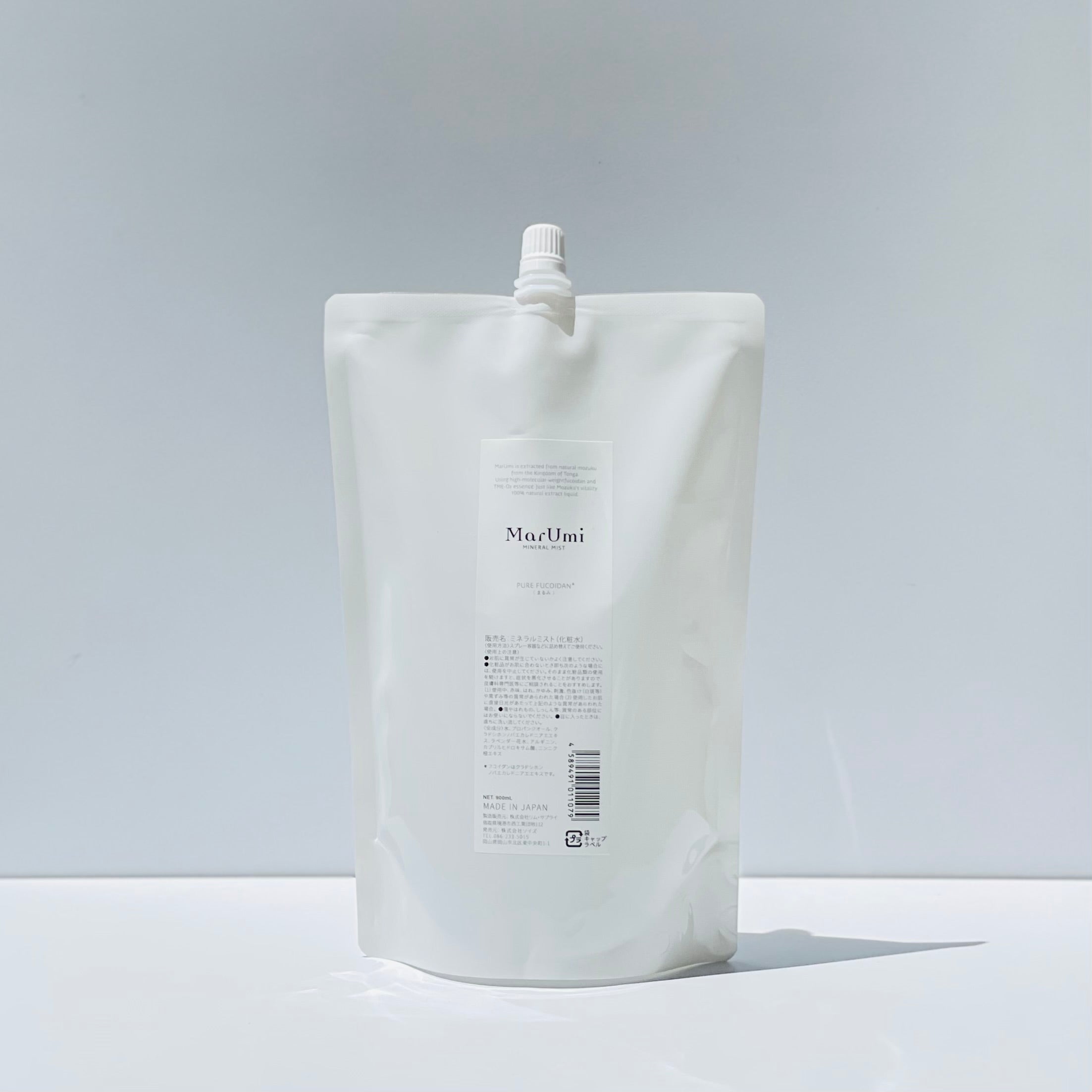 MarUmiマルミミネラルミスト（天然由来比率100％ミスト）詰替え用 <900ml> SOISオリジナル 株式会社ソイズ