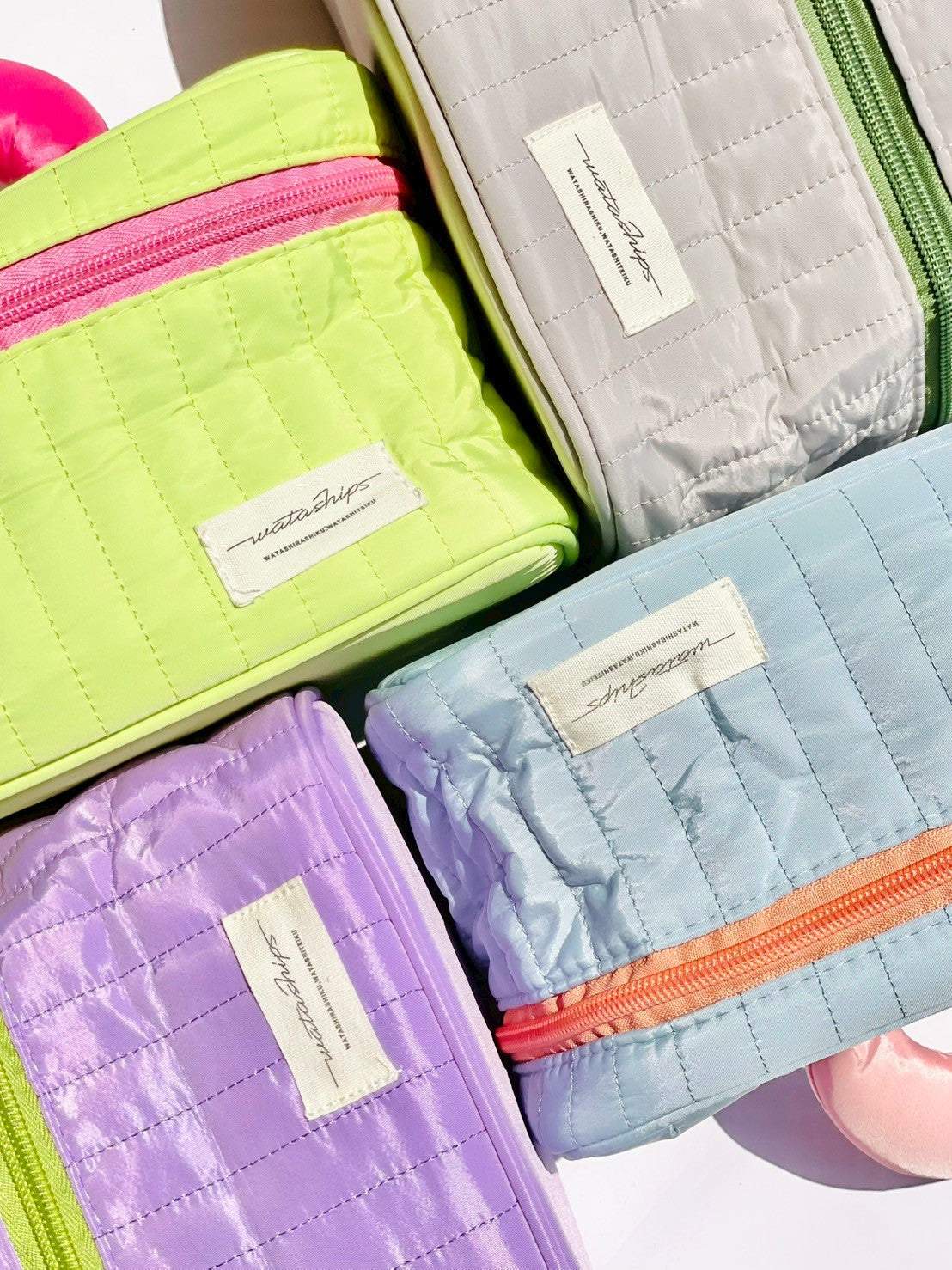 SOISオリジナル【ワタシップスバニティポーチ】4色 SOISHOP