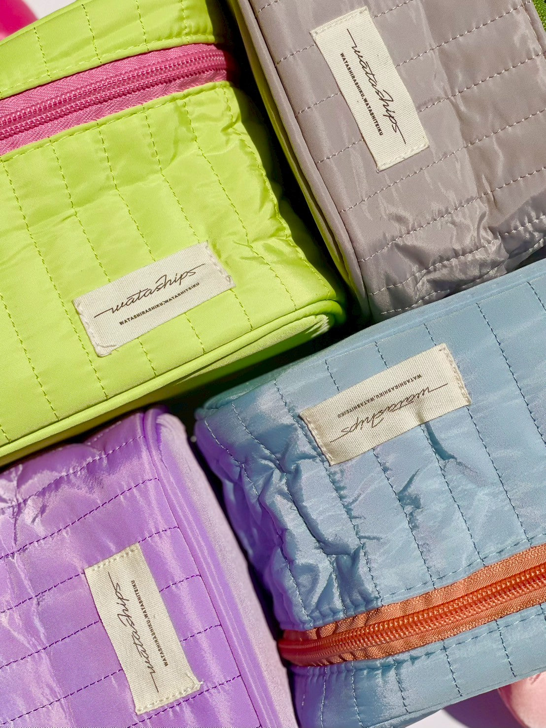 SOISオリジナル【ワタシップスバニティポーチ】4色 SOISHOP