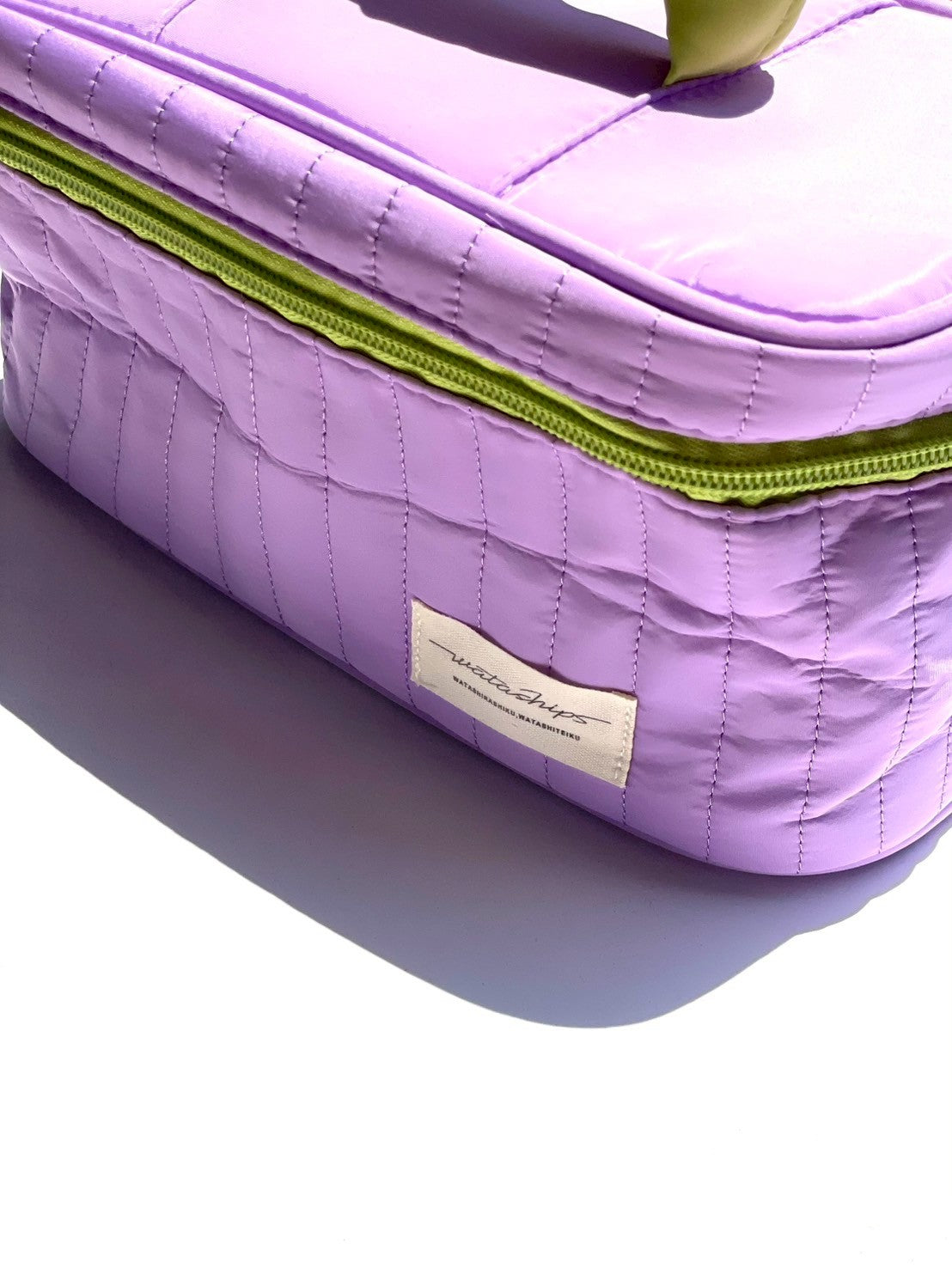 SOISオリジナル【ワタシップスバニティポーチ】4色 パープル SOISHOP