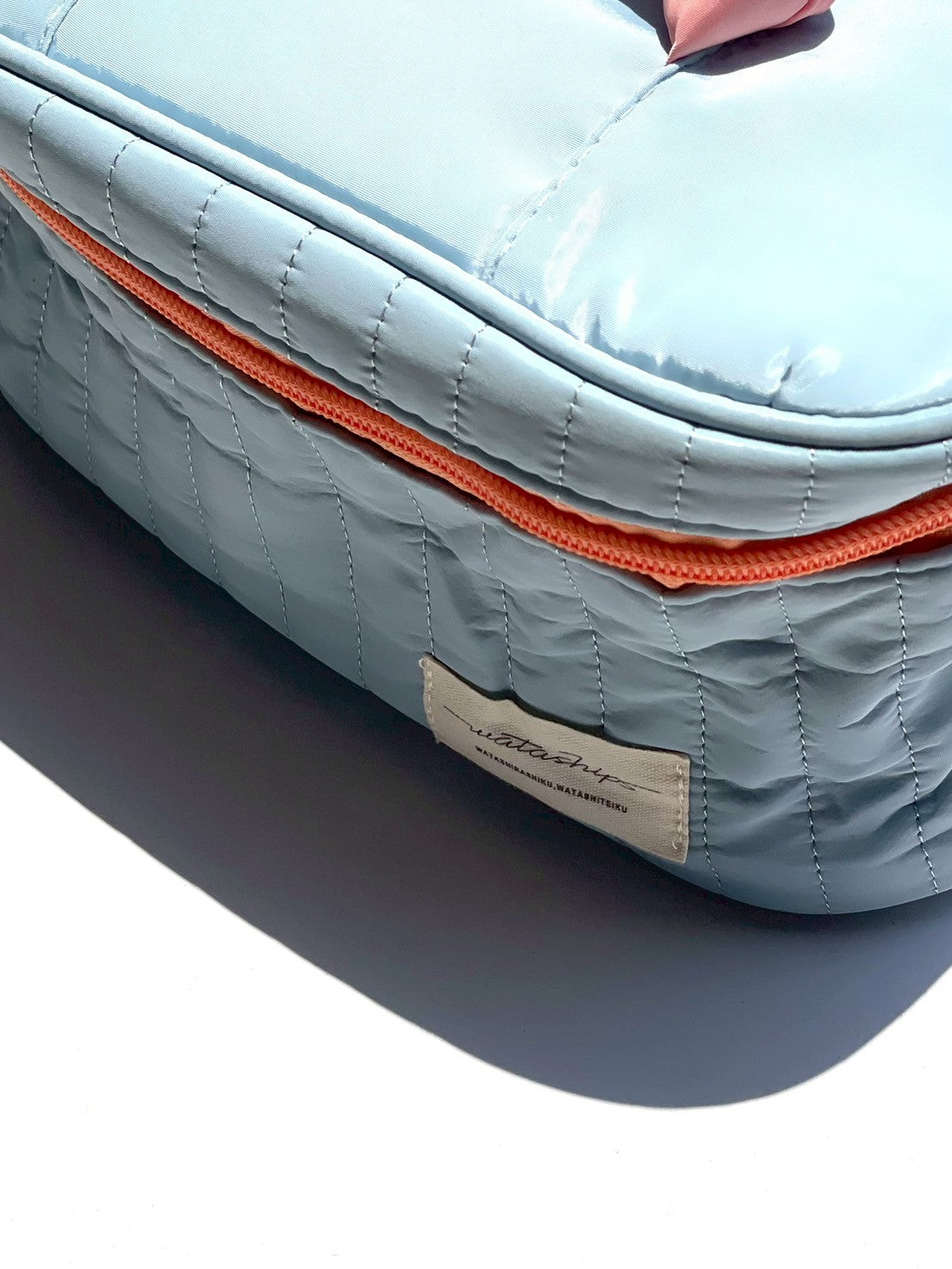 SOISオリジナル【ワタシップスバニティポーチ】4色 水色 SOISHOP