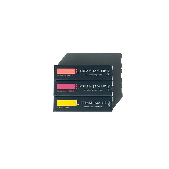 【キャンペーン価格（3色セットのみ）～10/11 23:59】クリームジャムリップ 9g（3色）