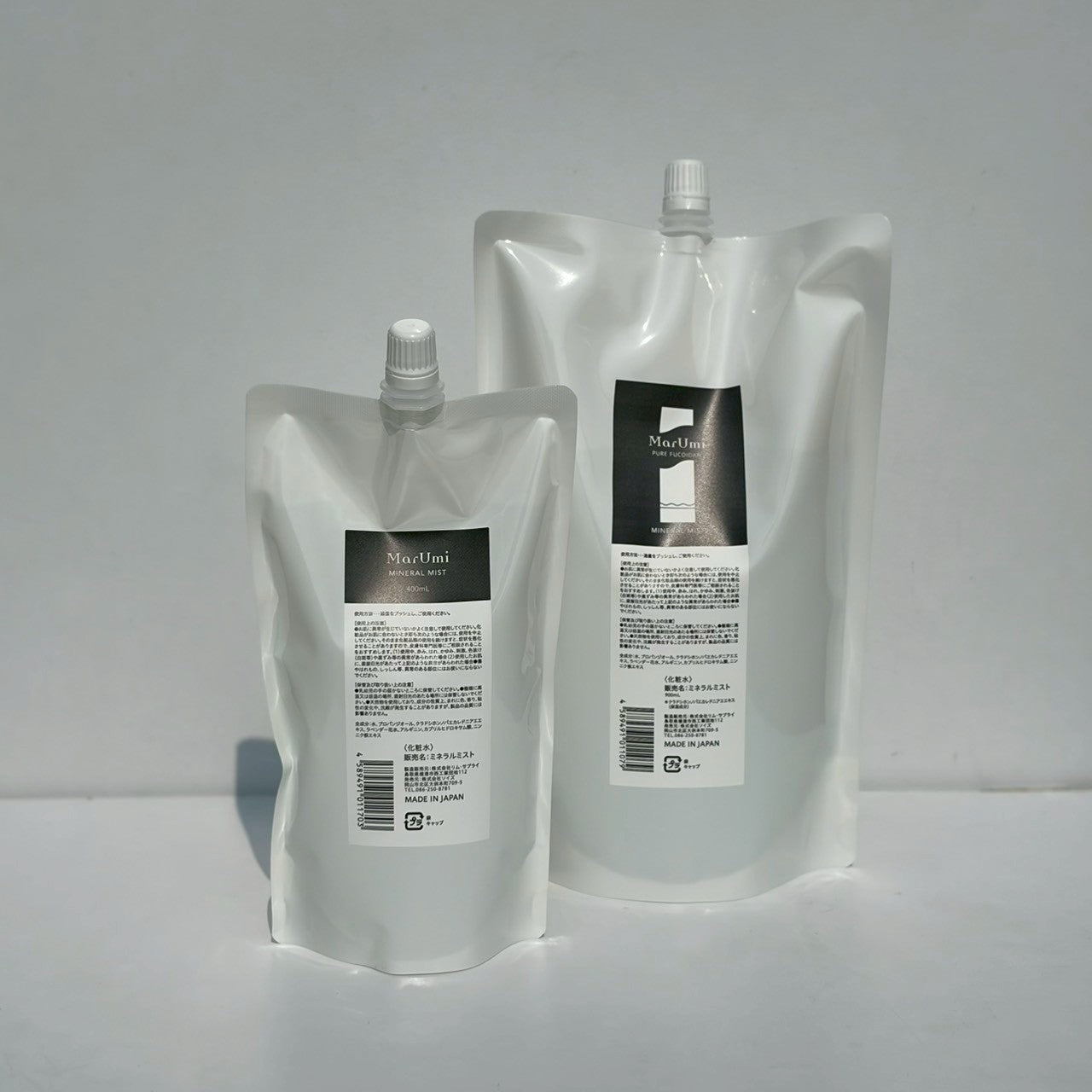 MarUmiマルミミネラルミスト（天然由来100％）詰替用 400ml/900ml 化粧水 株式会社ソイズ