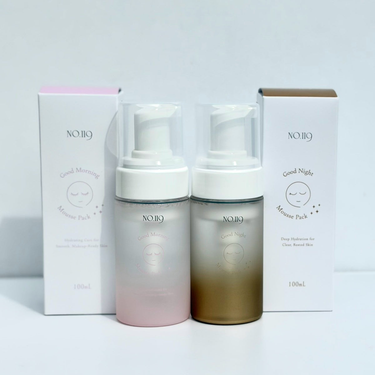 ⭐Expo⭐No.119 MOUSSE PACK（GOOD MORNING / GOOD NIGHT） 化粧パック 株式会社ソイズ