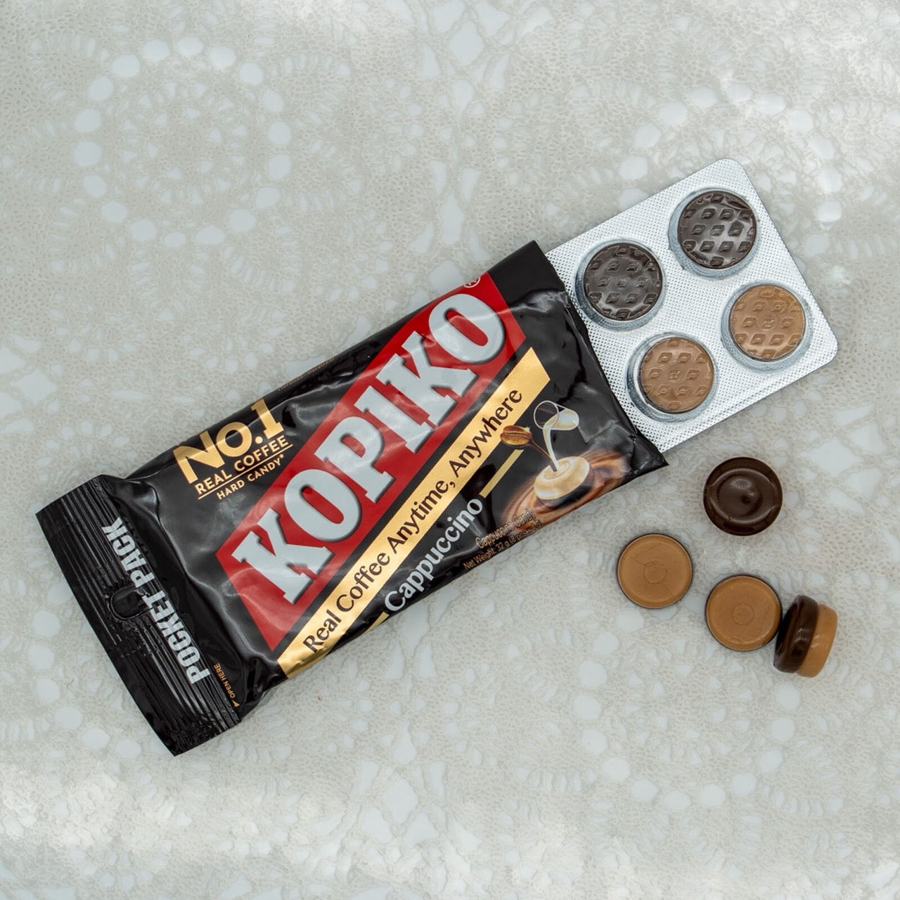 【KOPIKO】コピコ”カプチーノ味”キャンディーブリスター(8粒入り) 食品 コピコ