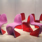 ☆SOISupero（ソイスペロ）S LINE POP CHAIR（3色）（※他商品と同時購入不可） Bピンク×赤 家具 株式会社ソイズ