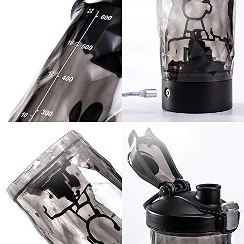 電動シェーカー 充電式 プロテイボトル 600ml 食器・カトラリー SOISHOP