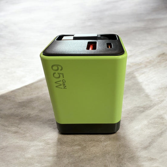 65W GaN急速充電器 巻き取り式USB-Cケーブル一体型 SOISHOP