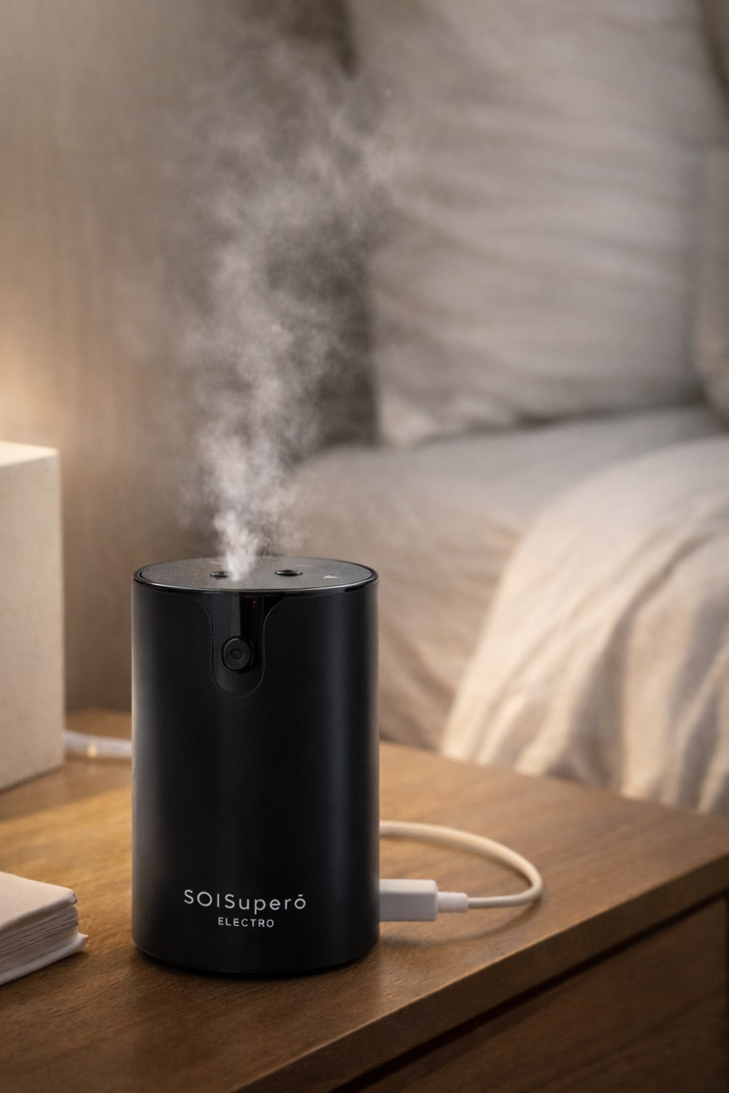 【入荷ラスト】デュアルアロマディフューザーDUAL AROMA DIFFUSER※ 精油プレゼントは1本に変更になりました 生活 株式会社ソイズ