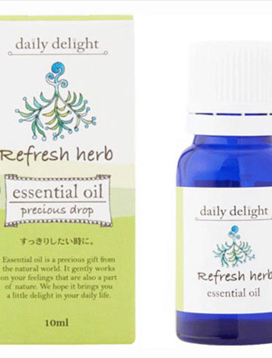 デイリーディライト ブレンドエッセンシャルオイル 10mL | 天然精油100% 選べる4種の香り アロマオイル リフレッシュハーブ 生活 SOISHOP