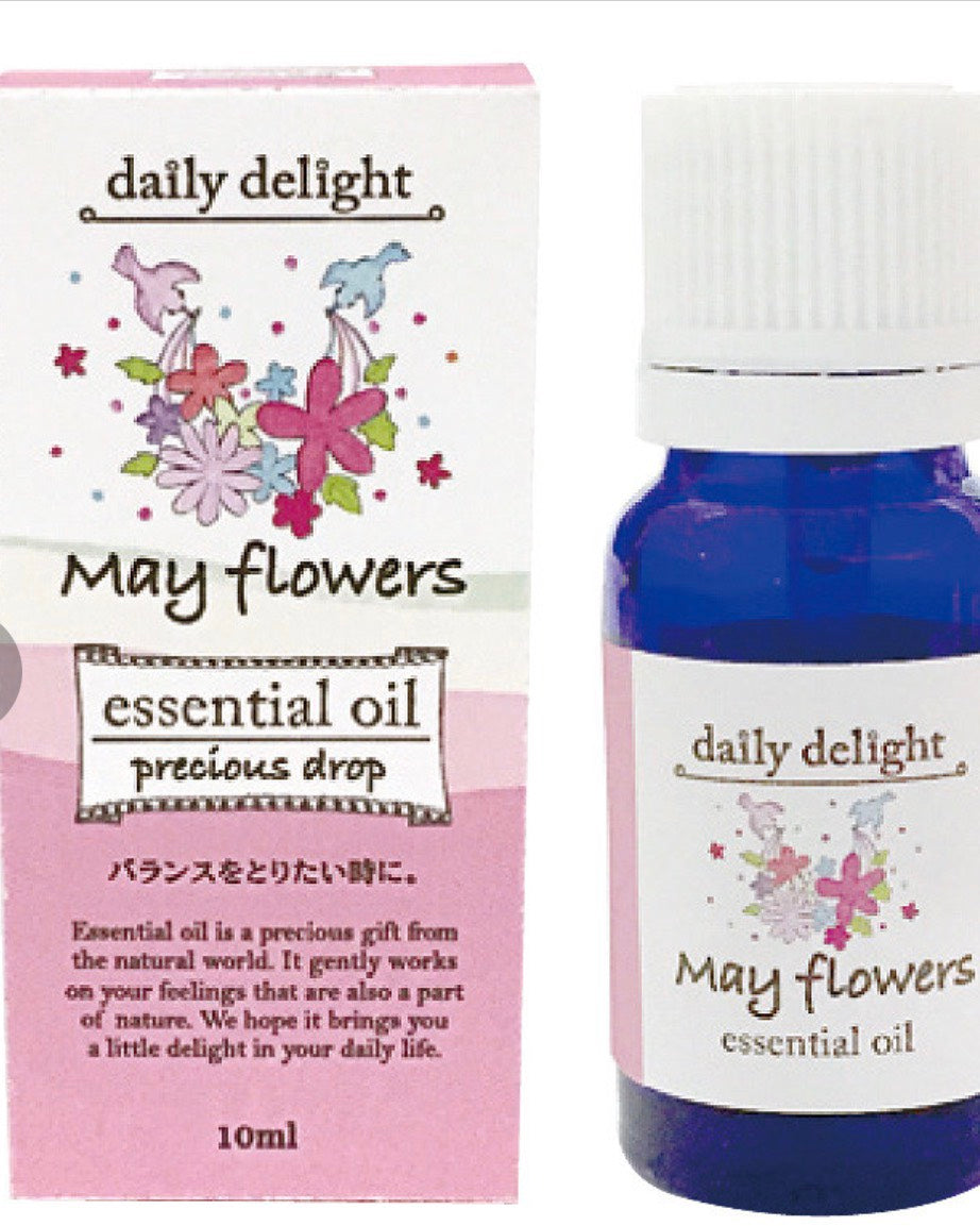デイリーディライト ブレンドエッセンシャルオイル 10mL | 天然精油100% 選べる4種の香り アロマオイル メイフラワーズ 生活 SOISHOP