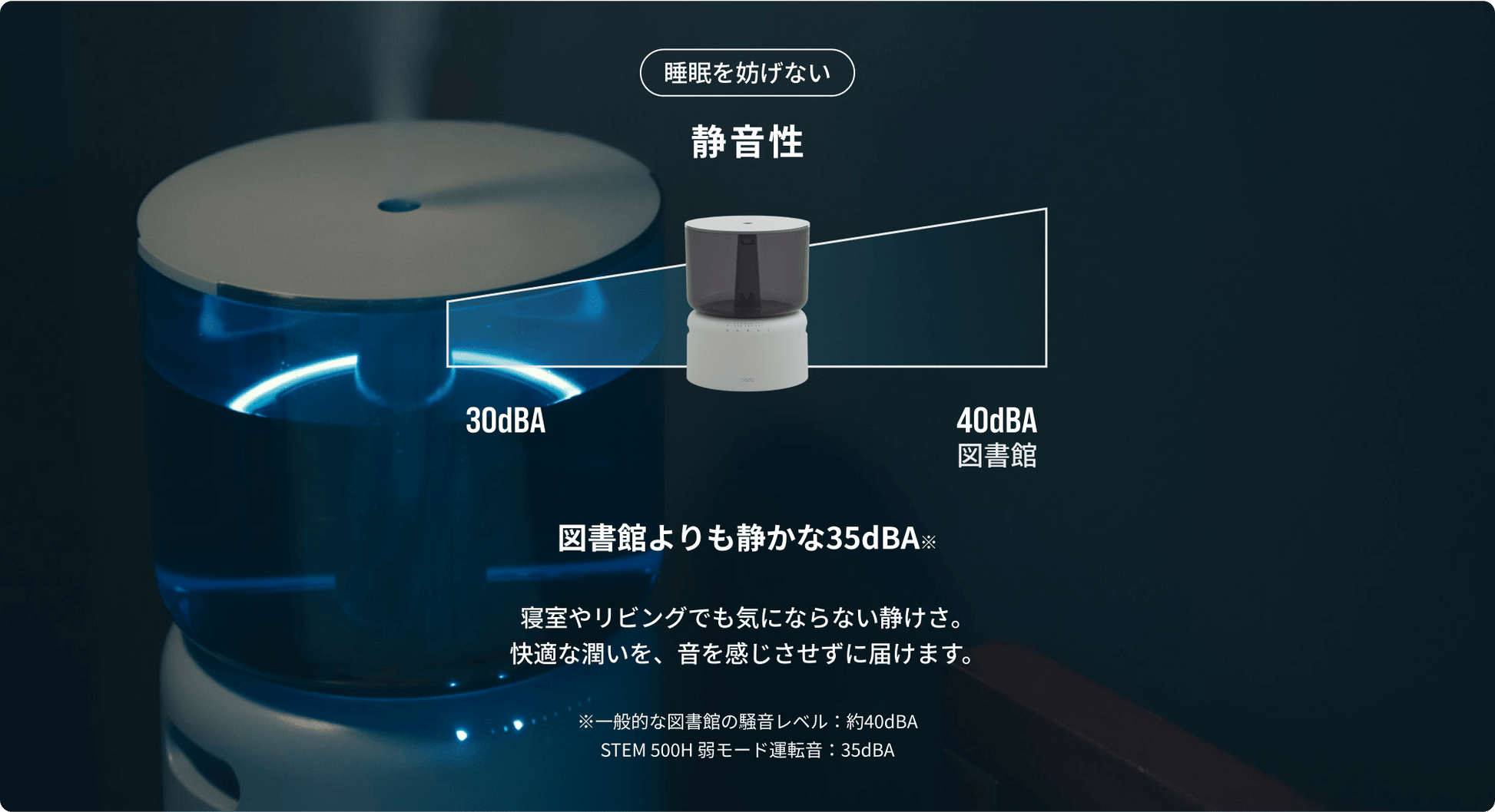 ☆cado オートクリーン加湿器 STEM 500H / HM-C500H 家電 cado