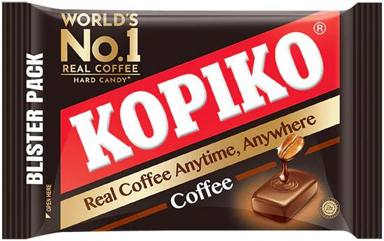 【KOPIKO】コーヒー味キャンディーブリスター　8粒入り