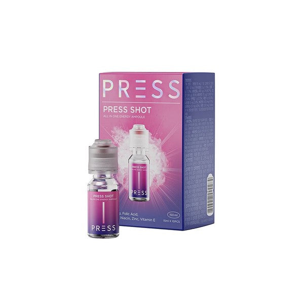 PRESS SHOT（プレスショット） ピンクビタミン 1箱10本入り 食品 Medibridge