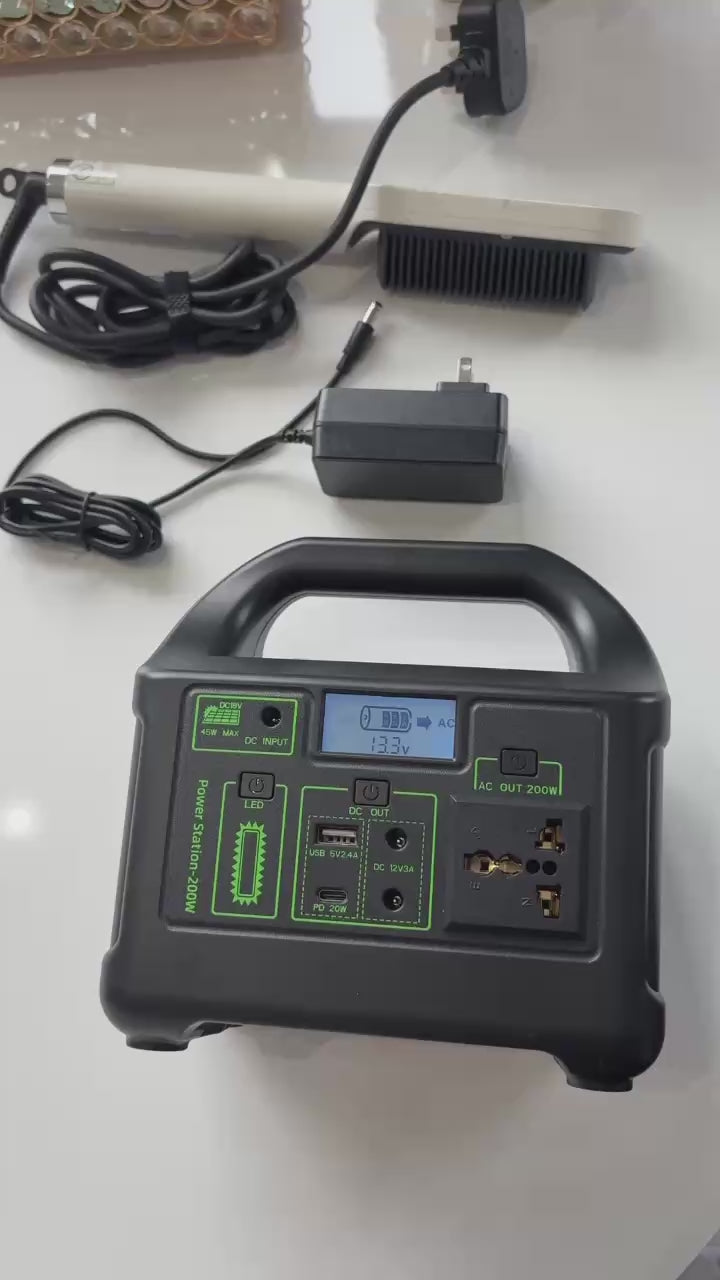☆ポータブル電源 CL-8001 ⭐️専用薄型ソーラーパネルプレゼント中