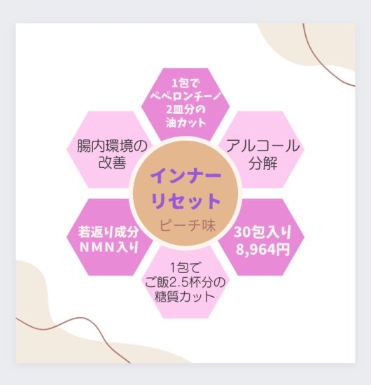 inner-reset インナーリセット 2g×30包 SOISHOp.onelinestore